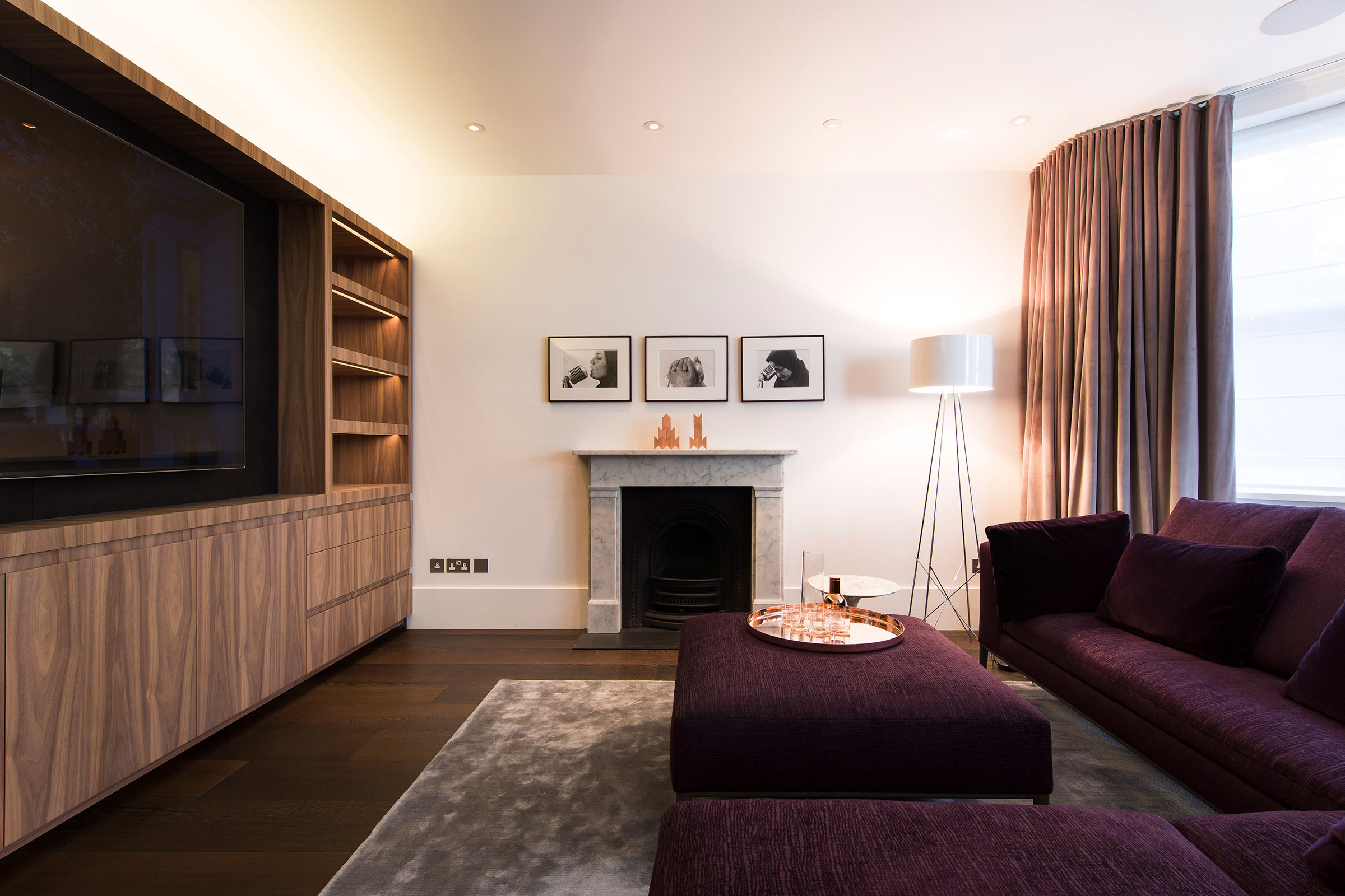 We helped architect & interior designer Brian Ma Siy achieve his vision with contemporary bespoke furniture and joinery in a West London home. William Garvey bespoke furniture maker