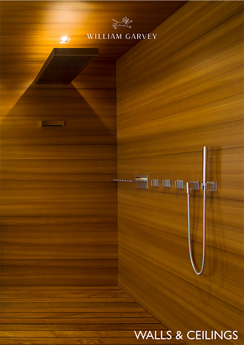 William Garvey waterproof wood Walls Ceiling Panels and Tiles data sheet literature brochure